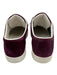 Prada Sport Shoe Size 37.5 Maroon Purple & White Leather Upper Suede Sneakers Maroon Purple & White / 37.5
