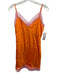 Show Me Your Mumu Size S Orange & Pink Polyester Spaghetti Strap Lace Trim Dress Orange & Pink / S