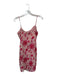 Parker Size S Pink Nylon & Spandex Mesh Floral Spaghetti Strap Mini Dress Pink / S