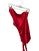 Superdown Size M Red Polyester & Elastane One Shoulder Side Ruching Mini Dress Red / M