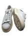 Alexander McQueen Shoe Size 37 Off White Leather Silver Detail Platform Sneakers Off White / 37