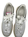 Alexander McQueen Shoe Size 37 Off White Leather Silver Detail Platform Sneakers Off White / 37