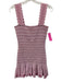 Loveshackfancy Size S Pink Cotton Shirred Sleeveless Embroidered Detail Dress Pink / S