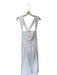 Maeve Size 16 White Viscose Blend Button Up Square Neck Maxi Side Zip Dress White / 16