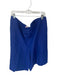 Lafayette 148 Size 16 Royal Blue Silk Blend Knee Length Pockets Shorts Royal Blue / 16