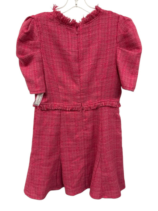 Fate Size L Pink Polyester Short Sleeve Woven Knee Length Dress Pink / L