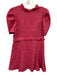Fate Size L Pink Polyester Short Sleeve Woven Knee Length Dress Pink / L