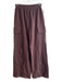 Zara Size M Brown Polyester Elastic Waist Cargo Pockets Zipper Detail Pants Brown / M