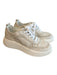 Coconuts by Matisse Shoe Size 6 Off White Leather Stitch Detail Round Toe Shoes Off White / 6