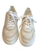 Coconuts by Matisse Shoe Size 6 Off White Leather Stitch Detail Round Toe Shoes Off White / 6