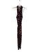 Diane Von Furstenberg Size M Black & Red No Fabric Tag Sleeveless Jumpsuit Black & Red / M