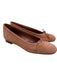 Manolo Blahnik Shoe Size 39.5 Dusty Pink Suede leather Bow detail Ballet Flats Dusty Pink / 39.5