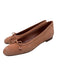 Manolo Blahnik Shoe Size 39.5 Dusty Pink Suede leather Bow detail Ballet Flats Dusty Pink / 39.5