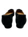 Ann Mashburn Shoe Size 39 Black Suede leather Buckle Square Low Heel Loafers Black / 39