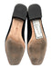 Ann Mashburn Shoe Size 39 Black Suede leather Buckle Square Low Heel Loafers Black / 39