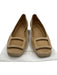 Ann Mashburn Shoe Size 39 Beige Suede leather Bucket Square Toe Low Heel Loafers Beige / 39