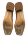 Margaux Shoe Size 39.5 Beige Leather Square Toe Bow Detail Ballet Pumps Beige / 39.5
