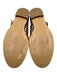 Margaux Shoe Size 39.5 Brown Leather Round Toe Open Weave Buckle Mary Jane Flats Brown / 39.5