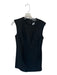 Banana Republic Size 6 Black Polyester Blend Sleeveless Boat Neck Dress Black / 6