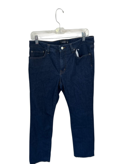 Polo Ralph Lauren Size 12 Dark Wash Cotton Blend High Waist Boot Cut Jeans Dark Wash / 12