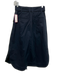 Lee Mathews Size 0 Navy Blue Cotton High Rise Button Front Pockets Midi Skirt Navy Blue / 0