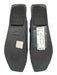 St. Agni Shoe Size 39 Black Leather Square Toe Braid Detailing Sandals Black / 39