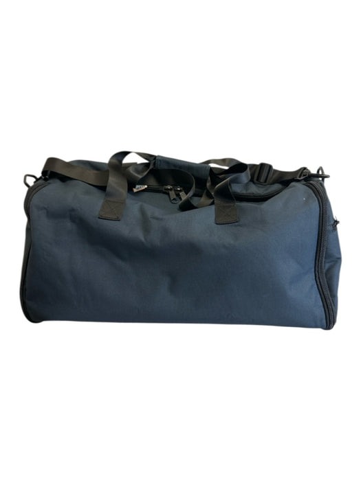 Halfday Navy Blue & Black Polyester crossbody strap Duffle Luggage Navy Blue & Black