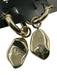 Aje Gold Gold Plated brass Hoop drop clicker Earrings Gold