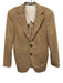 Suitsupply Beige Silk Blend Solid 2 Button Men's Blazer Beige / 46