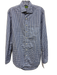 Sid Mashburn Size S Blue & White Cotton Plaid Button up Men's Long Sleeve Shirt Blue & White / S
