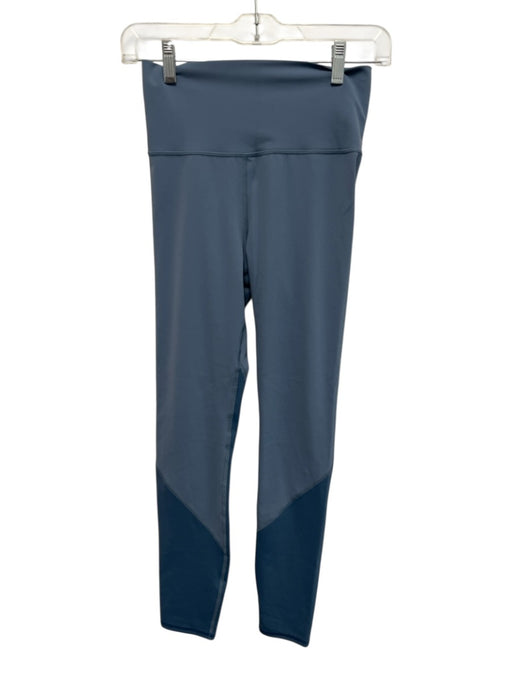 Vuori Size S Slate Blue Missing Fabric Tag Elastic Waistband High Waist Leggings Slate Blue / S