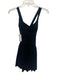 FP Movement Size S Black Polyester & Elastane Criss Cross Smocked Bodice Dress Black / S