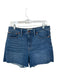 Madewell Size 29 Med Dark Wash Cotton High Waist Cut Off Denim Shorts Med Dark Wash / 29