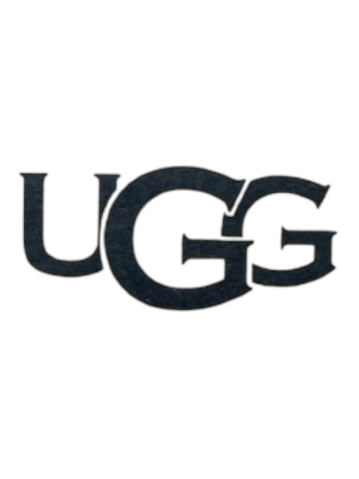 Ugg Shoe Size 7 Black Mule Fuzzy Back Strap Slippers Black / 7