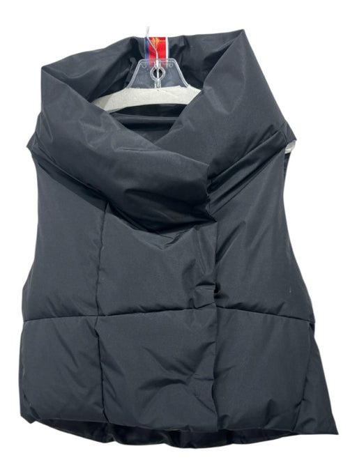 Pretty Rugged Size S/M Black Polyester Snap Button Puffer Polyester Fill Vest Black / S/M