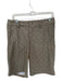 Lululemon Size 32 Tan & Cream Polyester Print Athletic Men's Shorts Tan & Cream / 32
