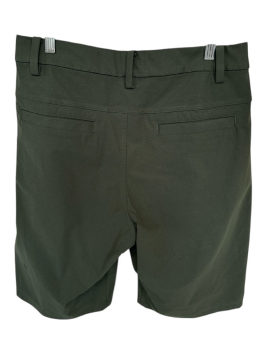 Lululemon Size 32 Forest Green Polyester Solid Athletic Men's Shorts Forest Green / 32