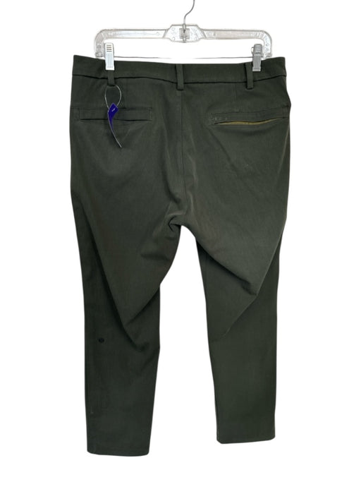 Lululemon Size 34 Dark Green Polyester Blend Solid Athletic Men's Pants Dark Green / 34
