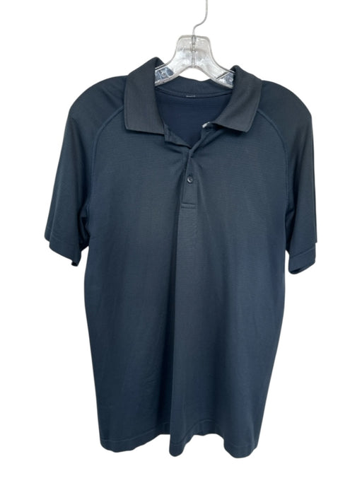 Lululemon Size M Navy Solid Athletic Men's Polo Navy / M