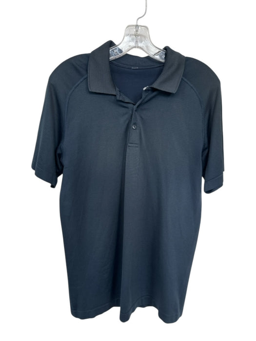 Lululemon Size M Navy Solid Athletic Men's Polo Navy / M