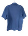 Lululemon Size L Slate Blue Recycled Polyester Grid Button Down Athletic Shirt Slate Blue / L