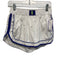 FP Movement Size M White & Blue Polyester Elastic Waist Athletic Shorts White & Blue / M