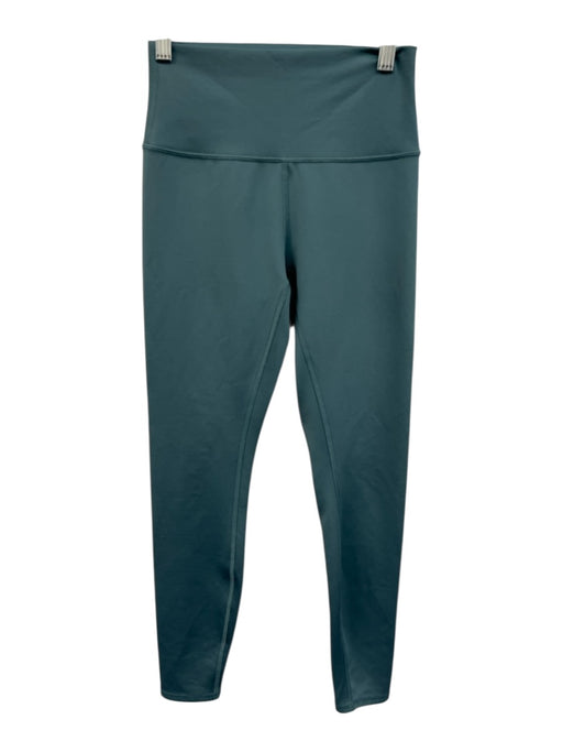 Alo Size S Teal Green Synthetic Elastic Waist Athletic Leggings Teal Green / S