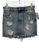 SER.O.YA Size 28 Light Wash Cotton Distressed Zip Fly Mini Skirt Light Wash / 28