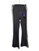 Splits 59 Size S Dark Grey Nylon & Polyester Flare Elastic Waist Striped Pants Dark Grey / S