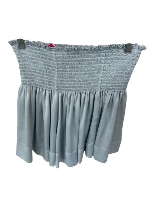 Koch Size XS Baby Blue Polyester Smocked Shorts Baby Blue / XS