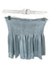 Koch Size XS Baby Blue Polyester Smocked Shorts Baby Blue / XS