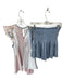 Koch Size XS Blue & Pink Polyester Floral stars Smocked Waist Short Set Blue & Pink / XS