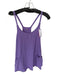 FP Movement Size XS Purple Cotton Blend Spaghetti Strap Built in Shorts Dress Purple / XS