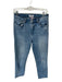 Pistola Size 27 Med Light Wash Cotton High Waist Straight Leg distressed Jeans Med Light Wash / 27